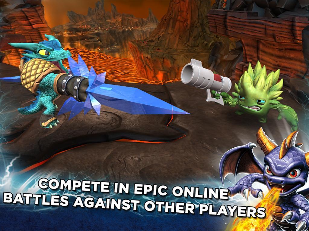 Captura de Tela do Jogo Skylanders Battlecast