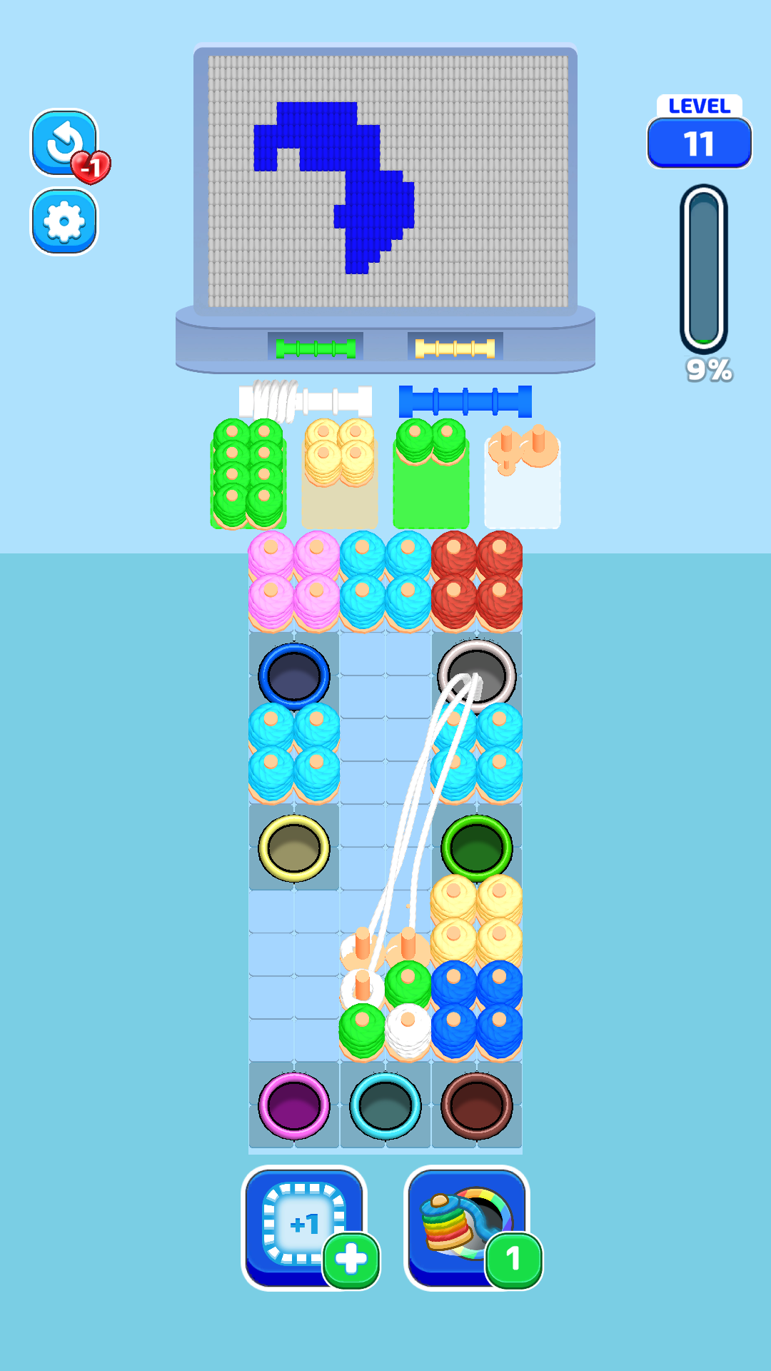 Wool Jam:Hole Puzzle Game Screenshot