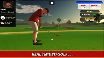 Cuplikan Layar Game Professional Golf Play - Pro
