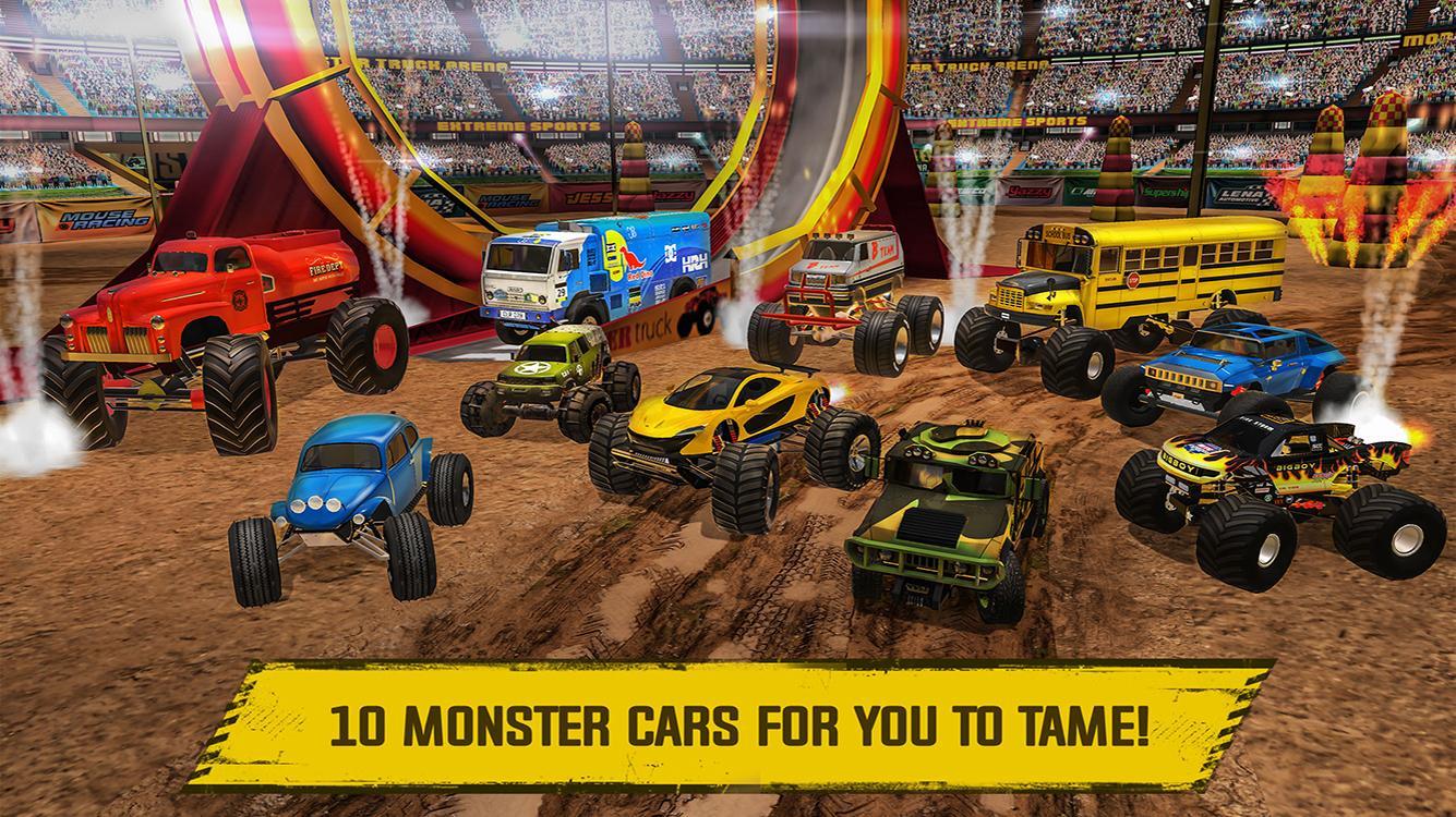 Monster Truck Arena Driver Game Screenshot