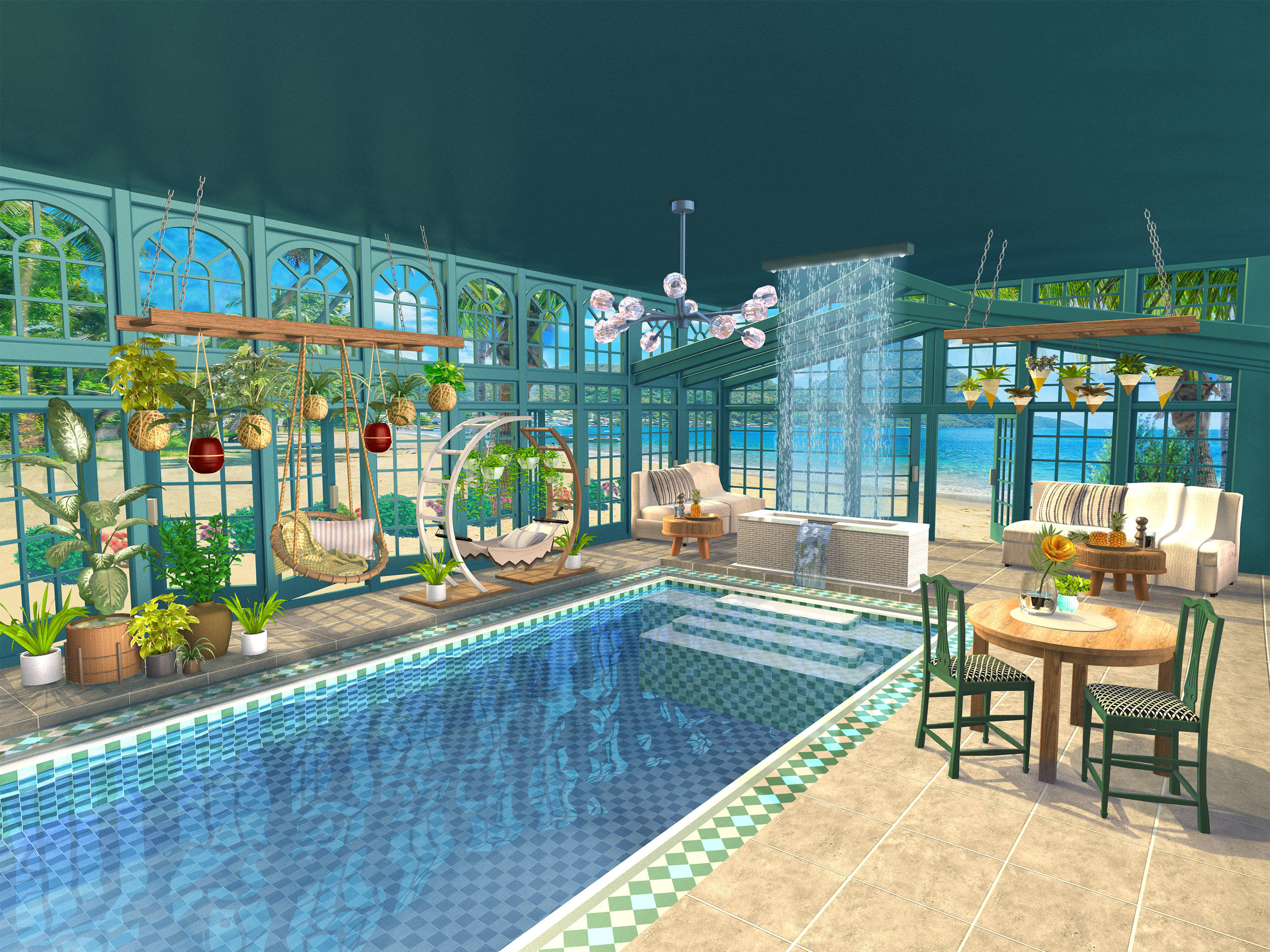 Home Design : Waikiki Life Game Screenshot