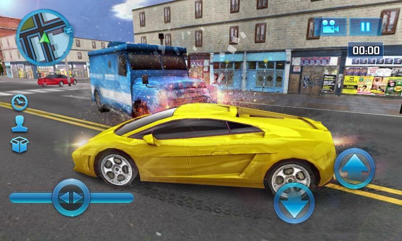 Driving in Car screenshot game