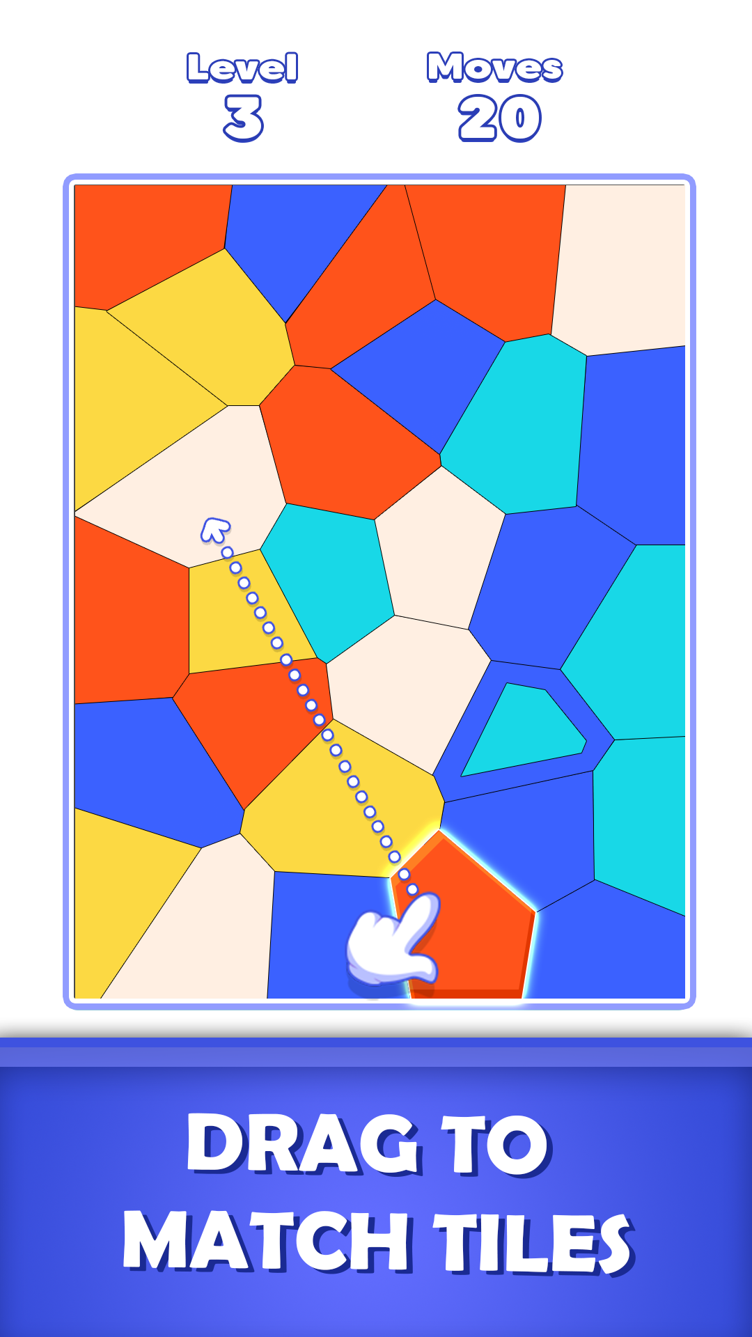 Color Cell Puzzle Game Screenshot