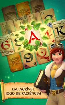 Captura de Tela do Jogo Pyramid Solitaire Saga
