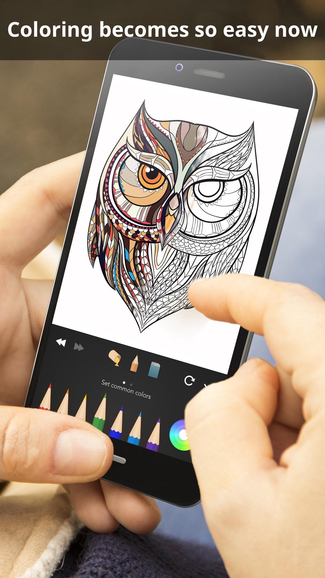 Coloring Book for family Game Screenshot