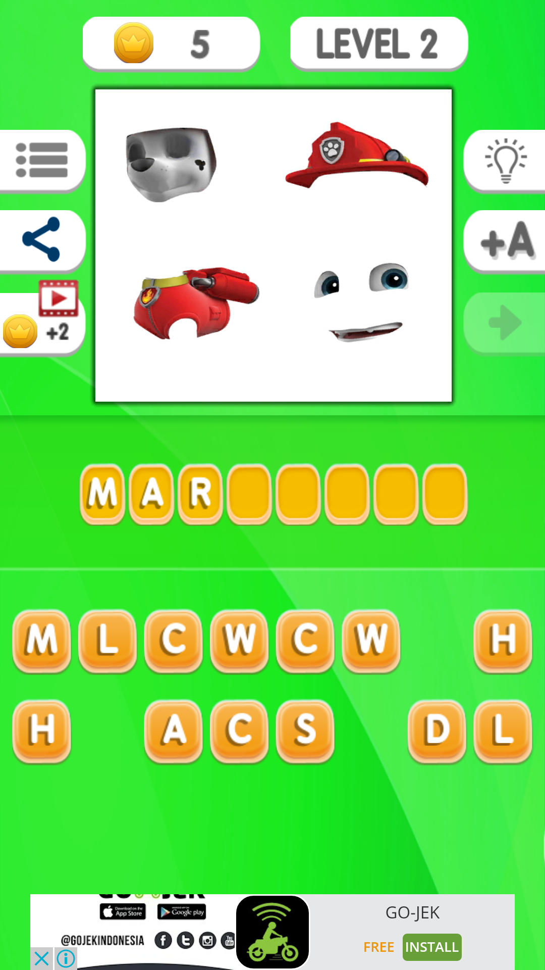 Quiz Pics for Paw Patrol Game Screenshot