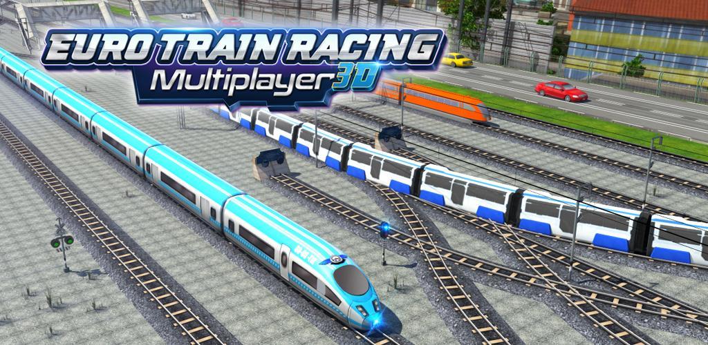 Banner of Euro Train Racing Game 2017- Multiplayer 1.6
