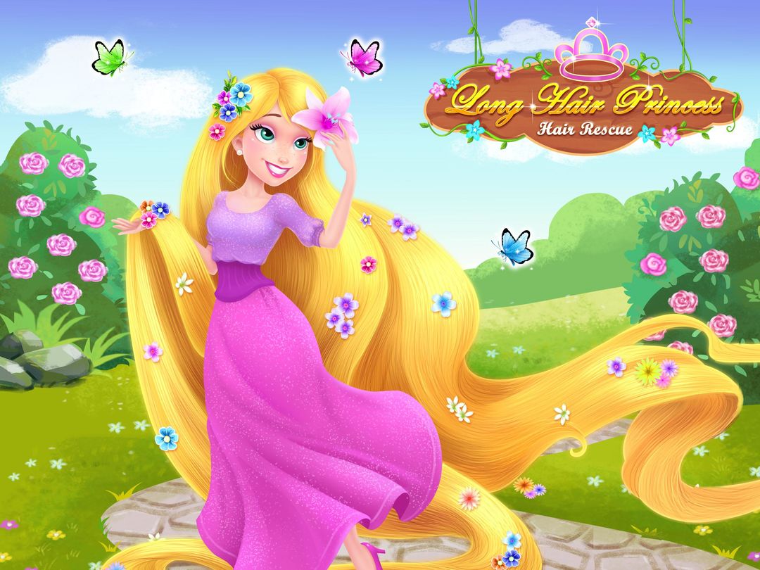 Long Hair Princess - Prince Rescue 게임 스크린 샷