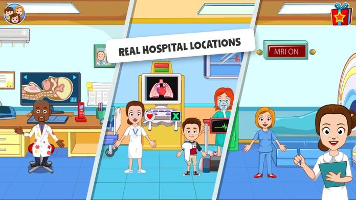 Captura de Tela do Jogo My Town : Hospital