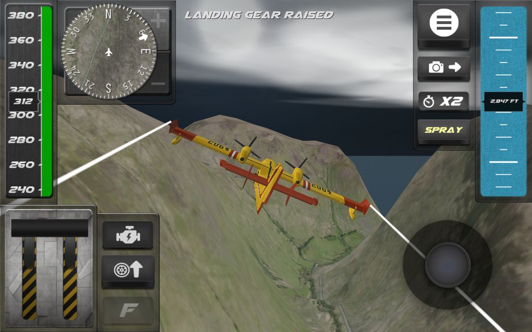 Screenshot of Airplane Firefighter Sim