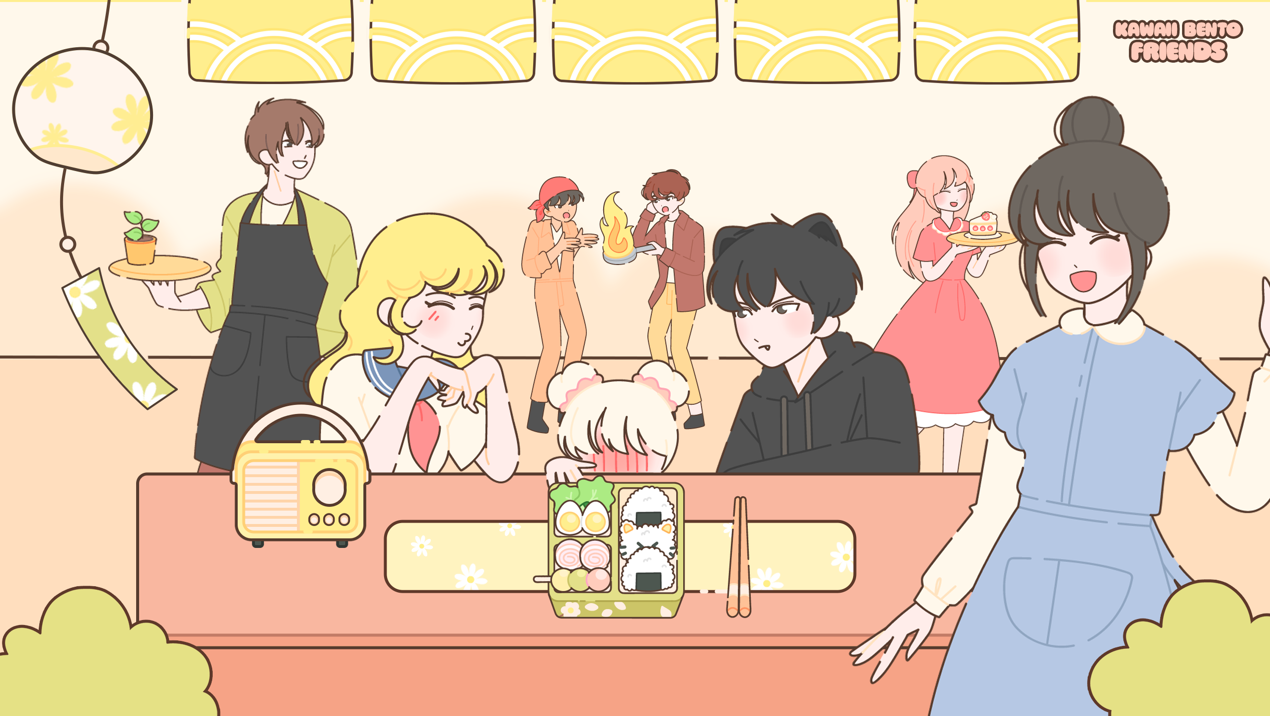 Screenshot 8 of Kawaii Bento Friends : Cooking 