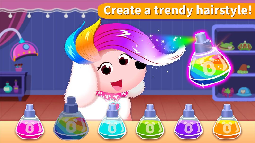 Little Panda's Pet Salon screenshot game