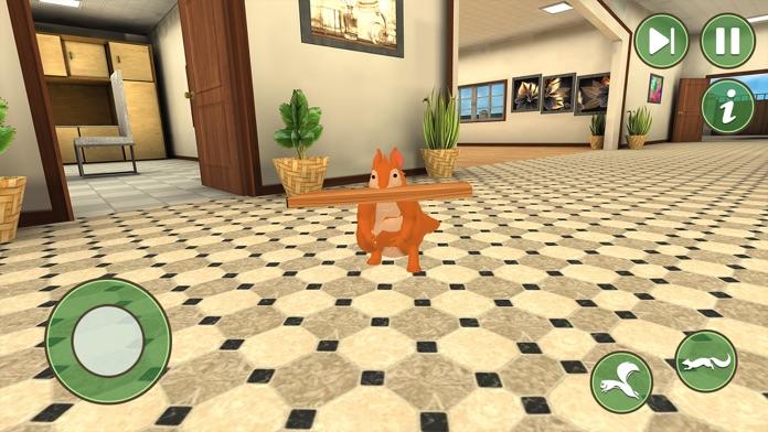 Virtual Squirrel Life Sim 2024 ゲームのスクリーンショット