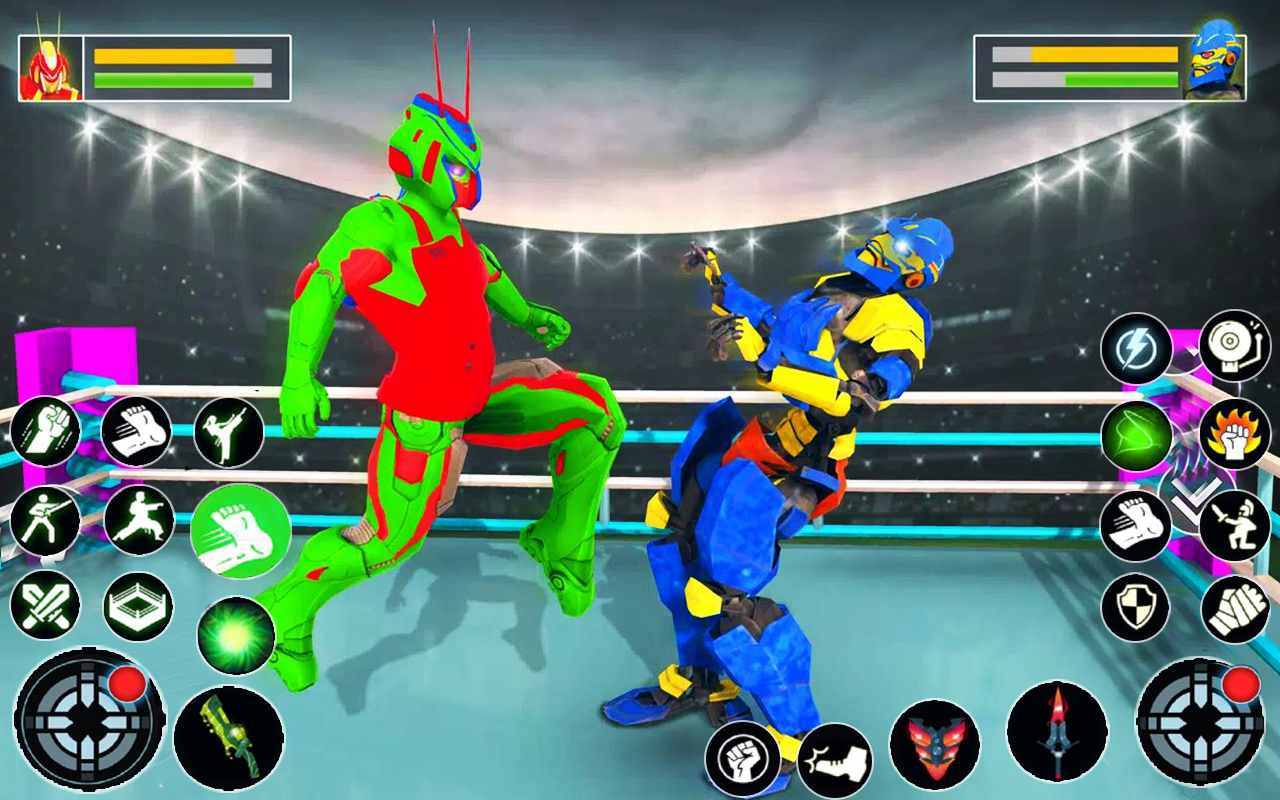 Real Robot Ring: Fighting Game 게임 스크린샷
