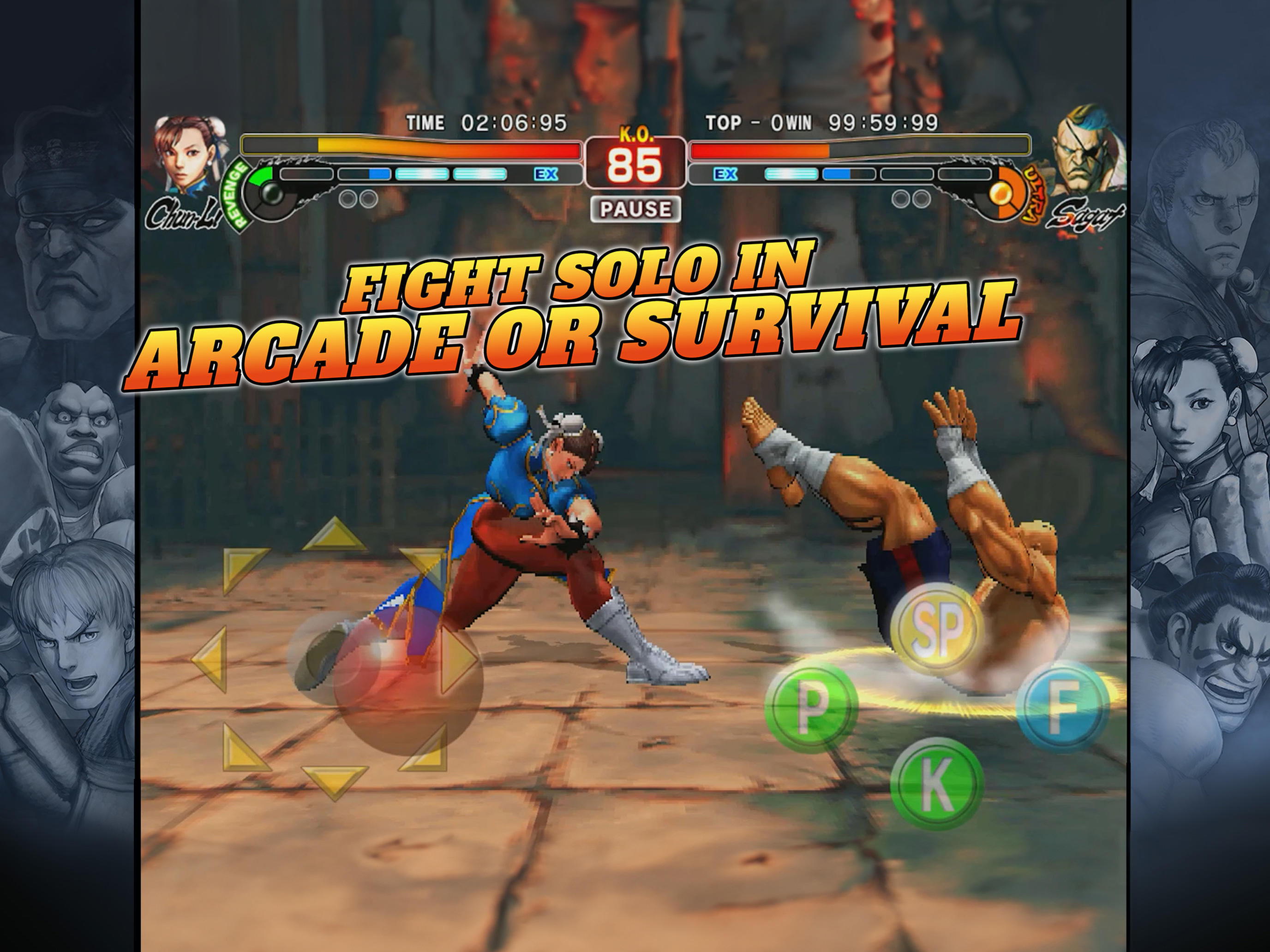 Street Fighter IV CE NETFLIX Game Screenshot