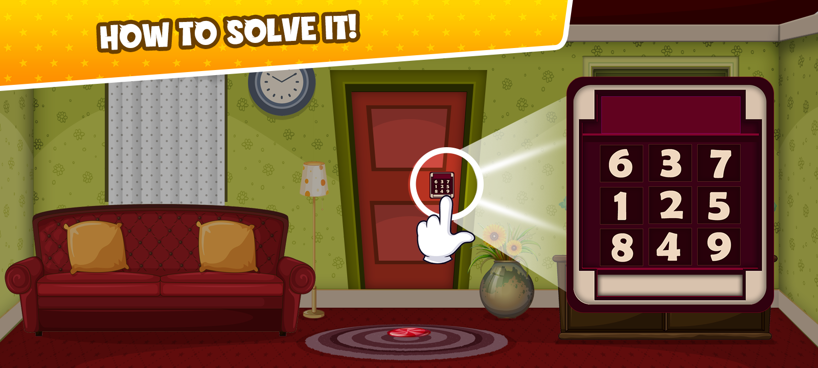 100 Puzzle Room : PG Escape Game Screenshot