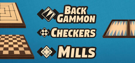 Banner of Backgammon + Checkers + Mills 