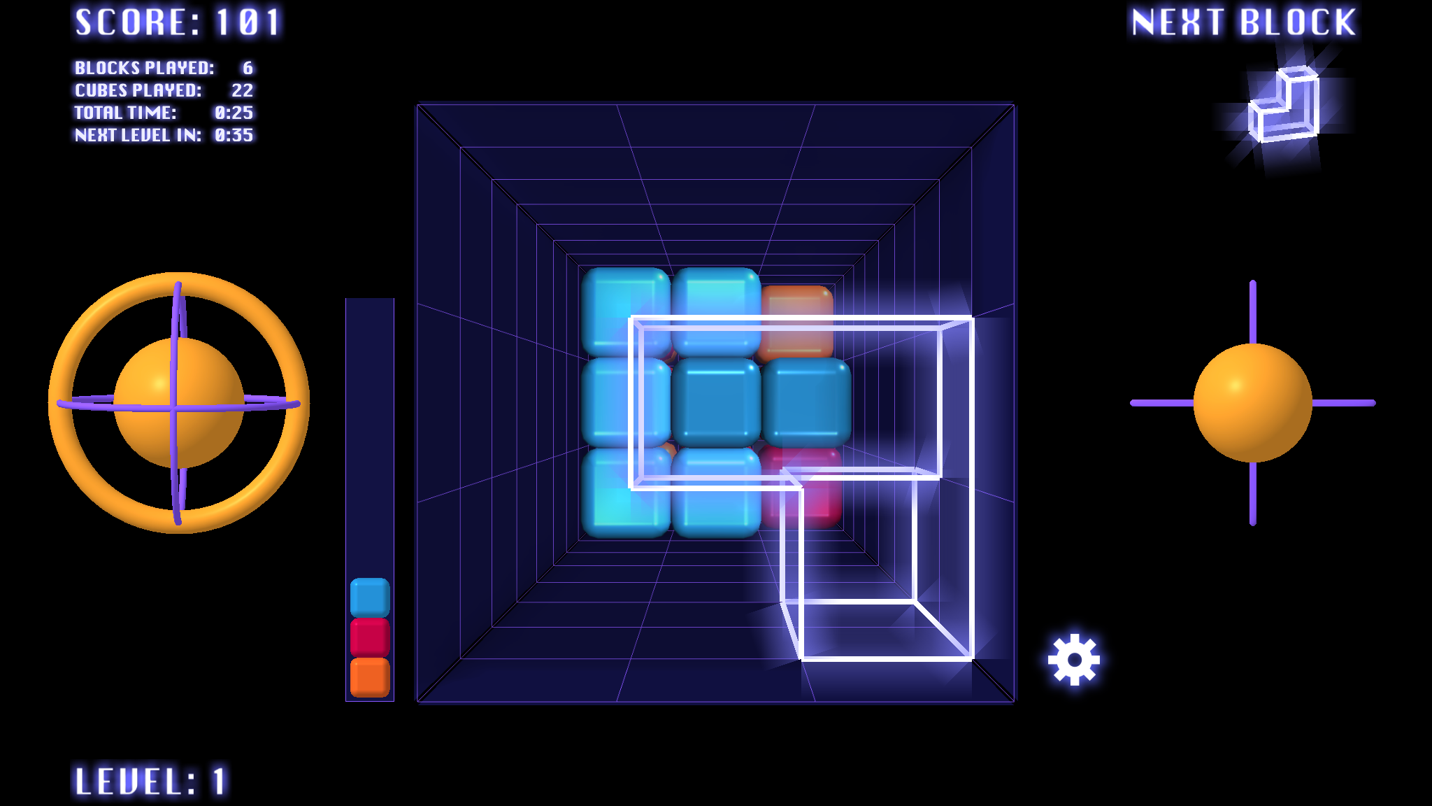 qubotron screenshot game