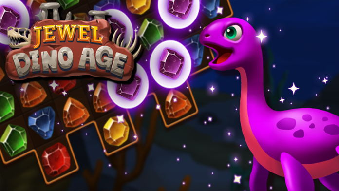 Jewels Dino Age ภาพหน้าจอเกม