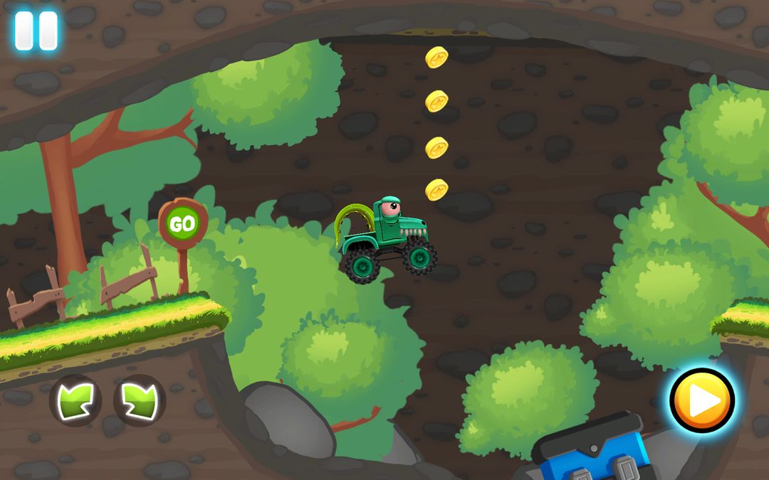 Screenshot of Monster Trucks Action Race