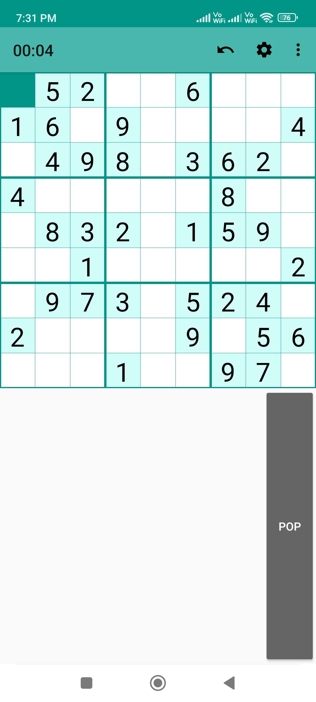 Screenshot 1 of Sudoku - ปริศนาซูโดกุคลาสสิก 1.0.3