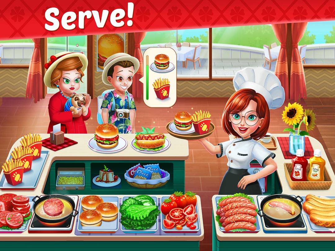Cooking Frenzy: 🍕❤️Food Games Fever & Diary🍕❤️ 게임 스크린 샷