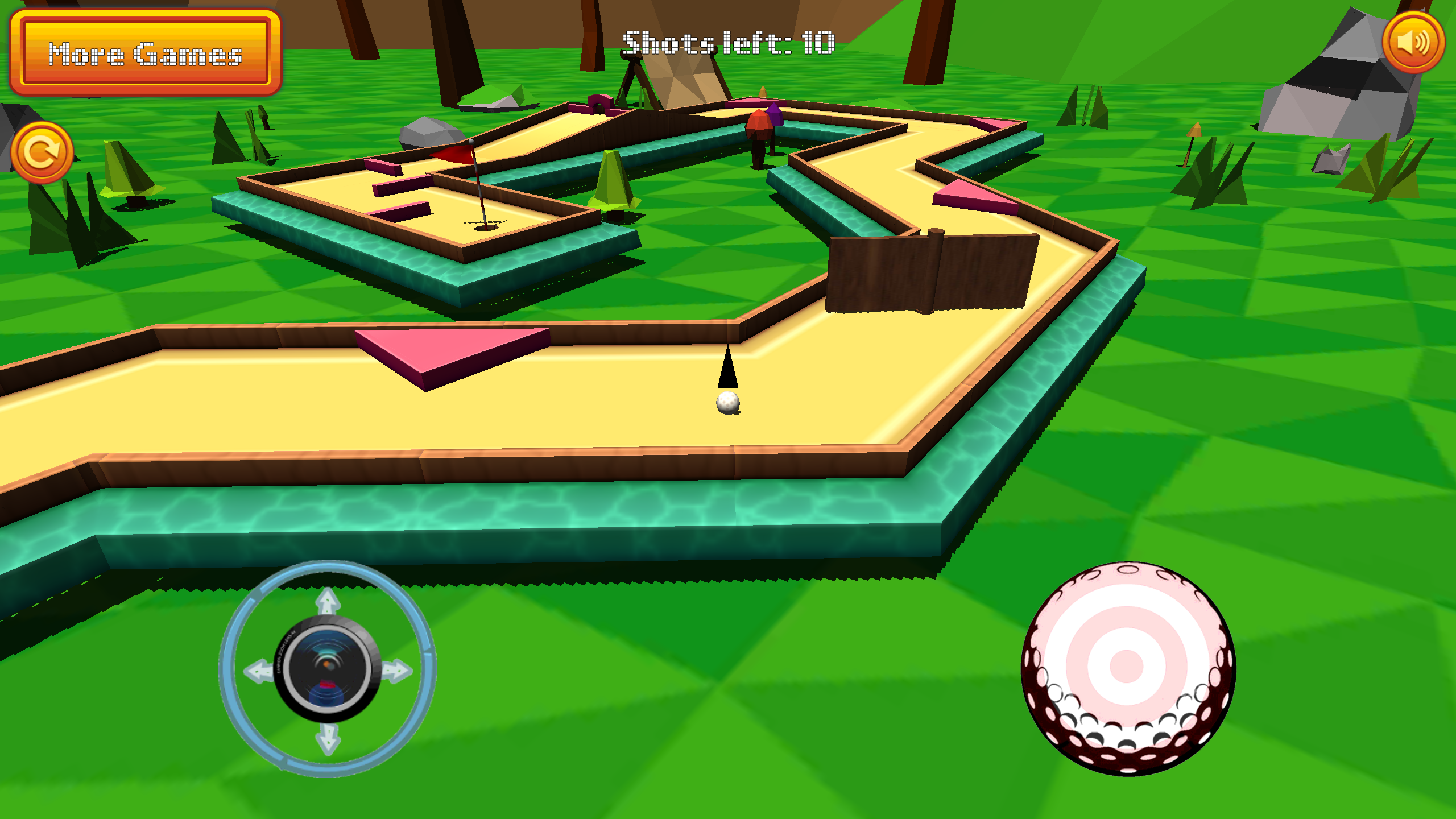 Screenshot of Mini Golf: Retro 2
