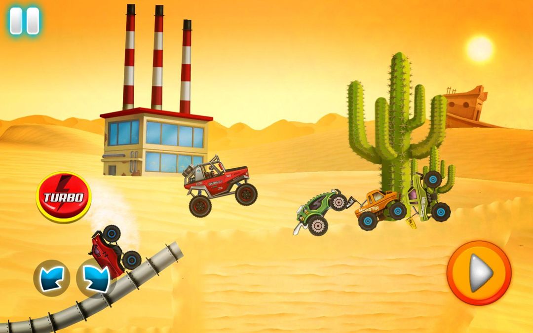 SUV  Safari Racing: Desert Storm Adventure 게임 스크린 샷