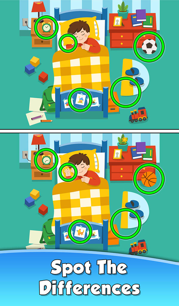 Spot The Differences: Find It! ゲームのスクリーンショット