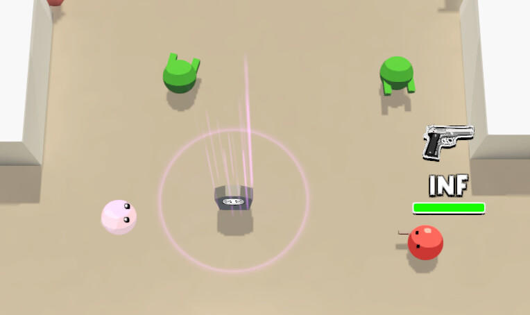 Around Us : Zombie Shooter Game Screenshot