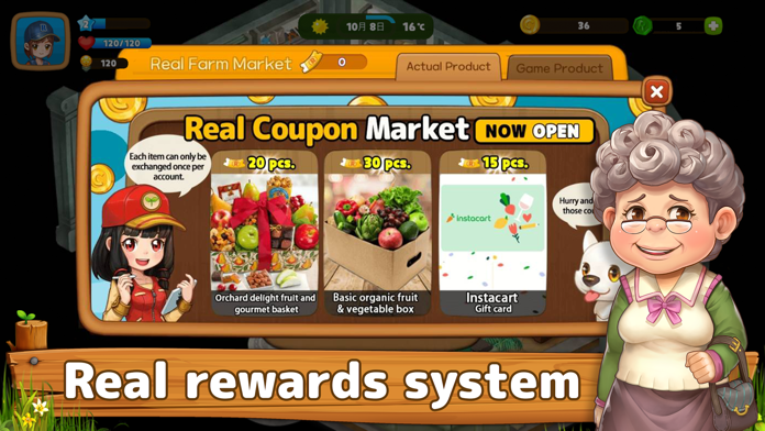 Real Farm : Save the World Game Screenshot