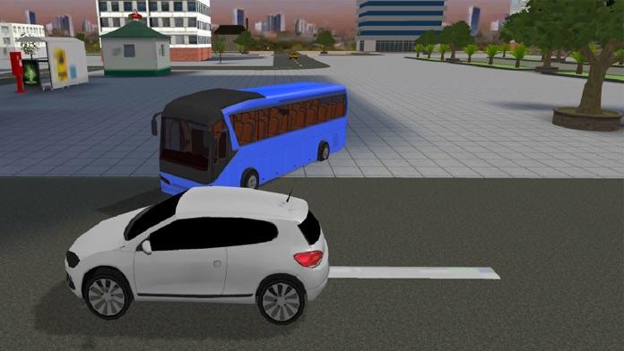 Cuplikan Layar Game City Bus Driving Offroad 3D