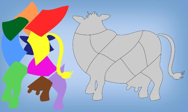 Kids Preschool Puzzles Game Screenshot