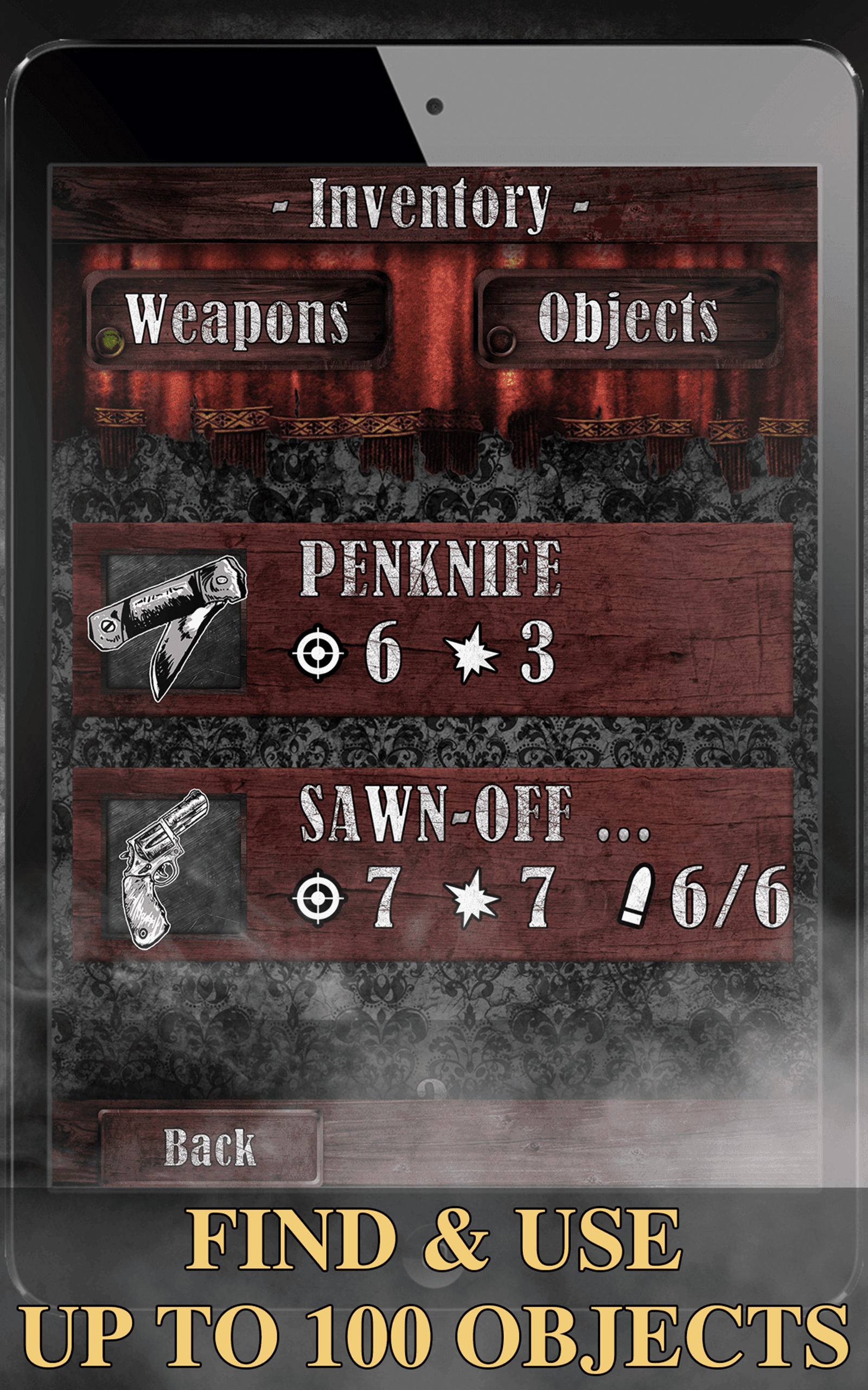 Sinister Fairground GAMEBOOK Game Screenshot