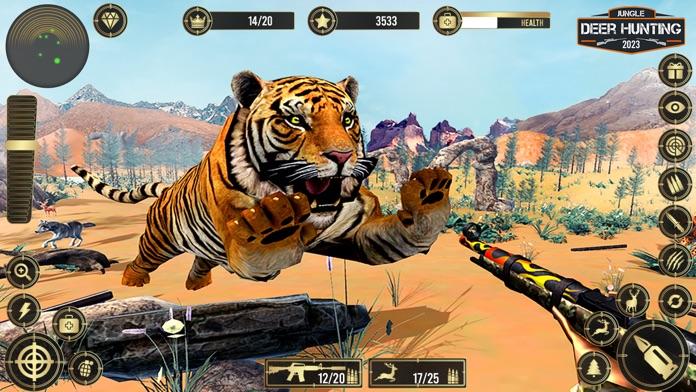Wild Deer Hunting Simulator 3D 게임 스크린샷