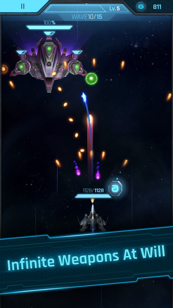 Screenshot of Galaxy Raid