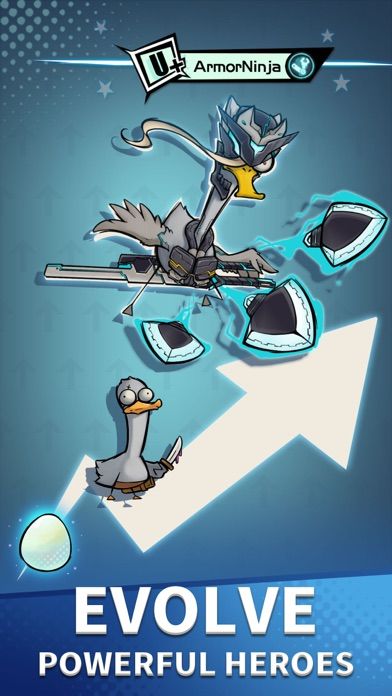 Merge Duck 2: Turn Based RPG screenshot game