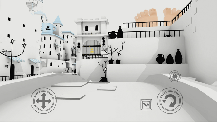 The Unfinished Swan Game Screenshot