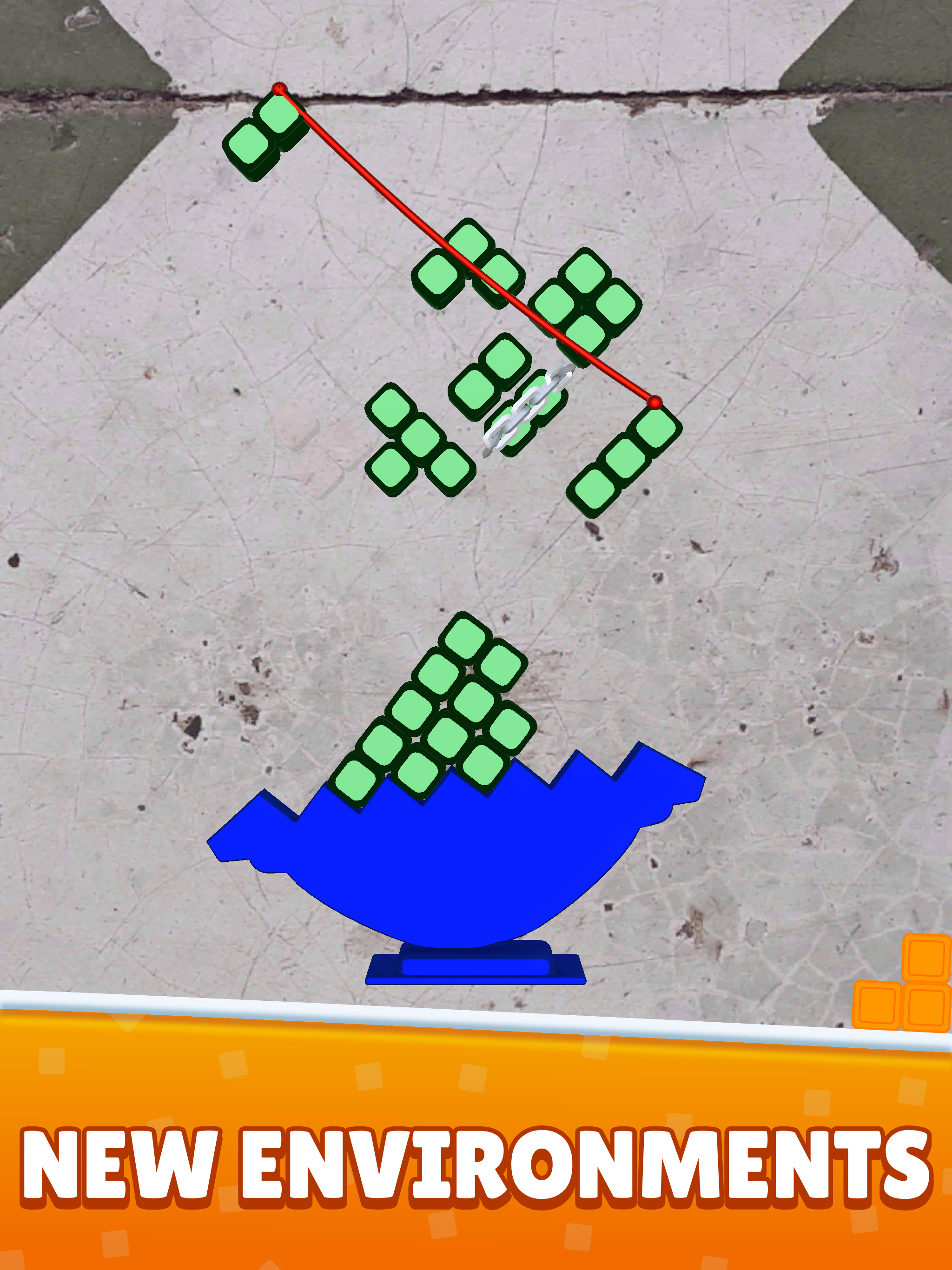 Balancetris Game Screenshot