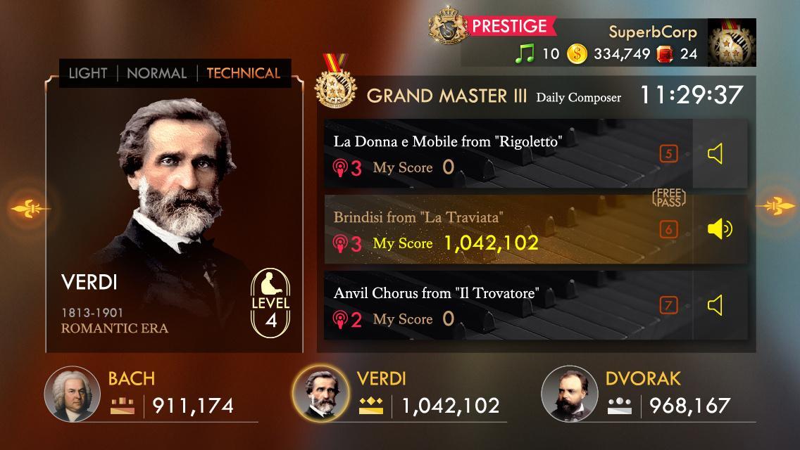 Pianista Game Screenshot