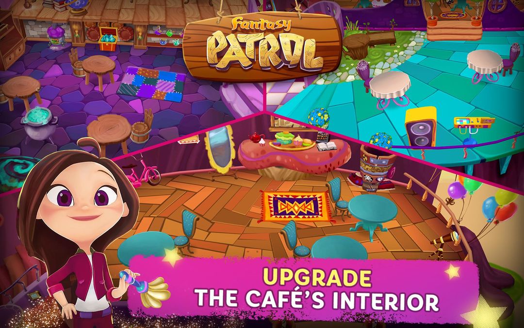 Fantasy Patrol: Cafe ภาพหน้าจอเกม