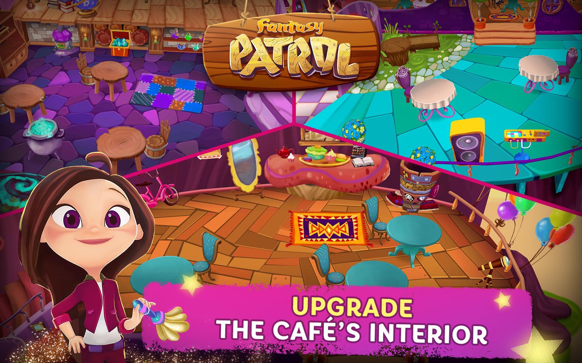 Fantasy Patrol: Cafe Game Screenshot