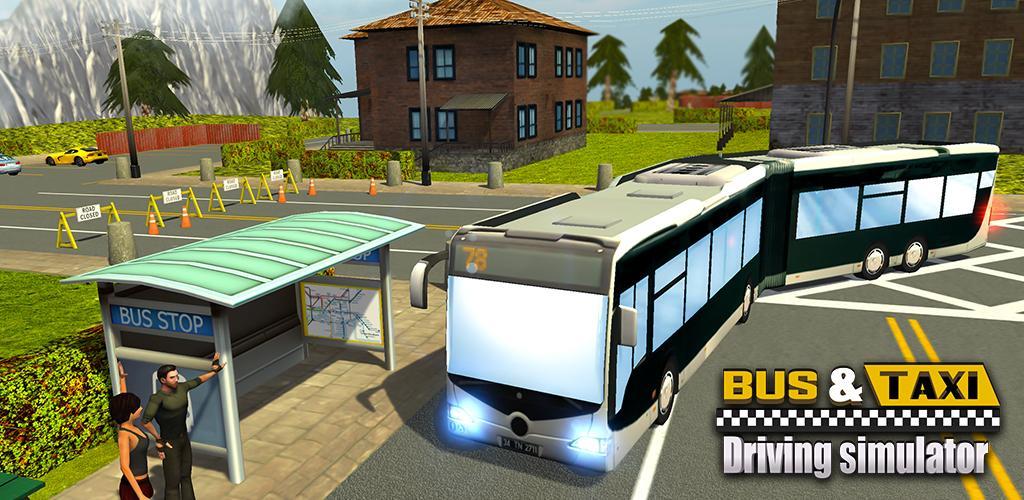 Banner of Bus & Taxi Driving Simulator 1.5
