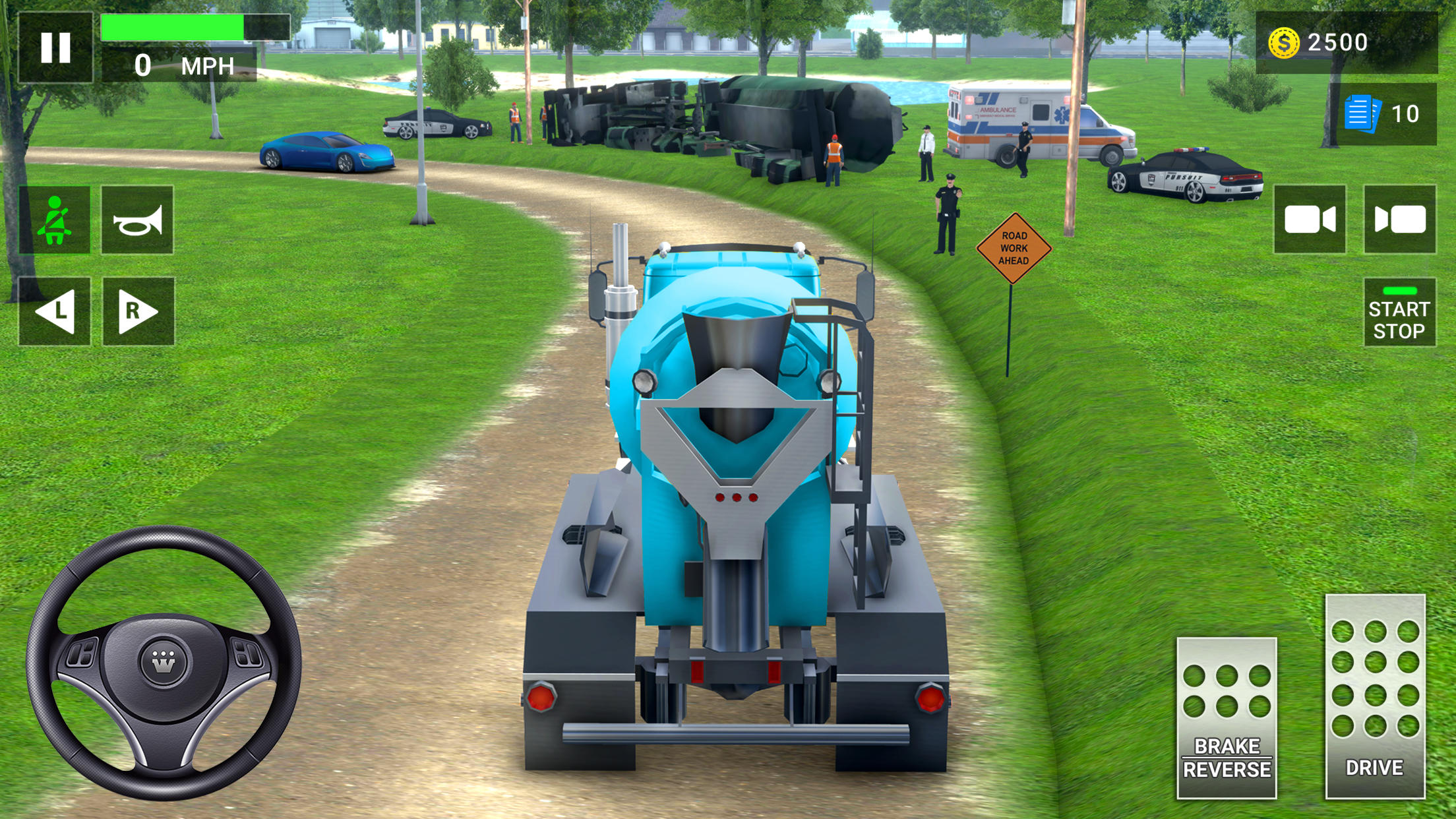 Driving Academy 2 Car Games Game Screenshot