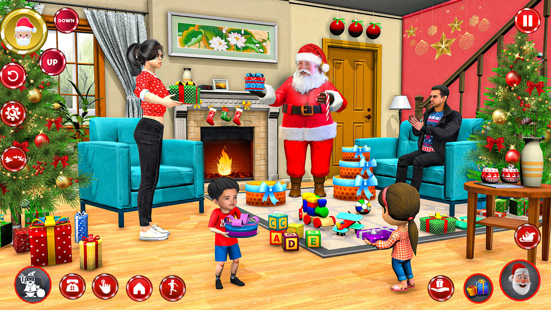 Santa Claus Christmas Game 3D android iOS apk download for freeTapTap