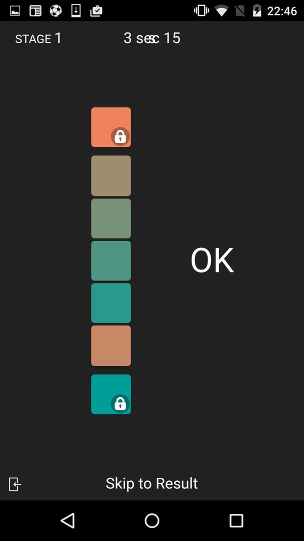 Screenshot of r.color／Sense of color GAME