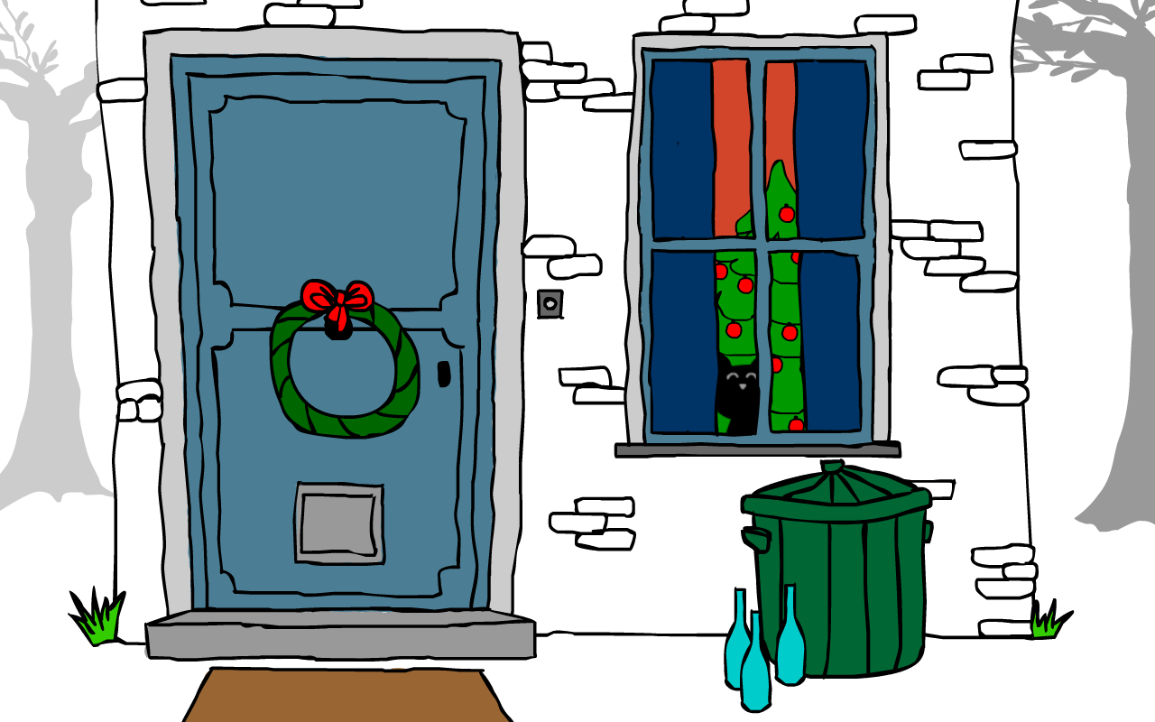 Cuplikan Layar Game Where is cat?