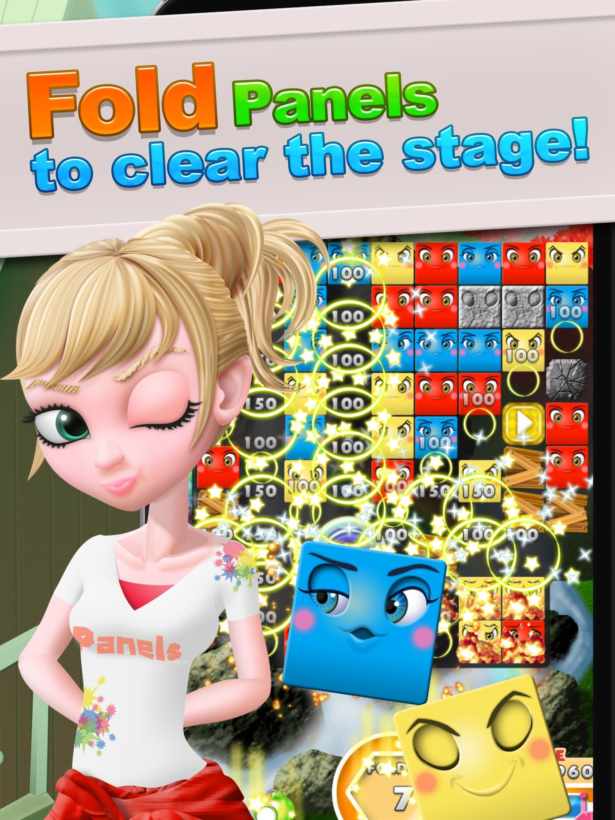 Panels - Folding Puzzle game Game Screenshot