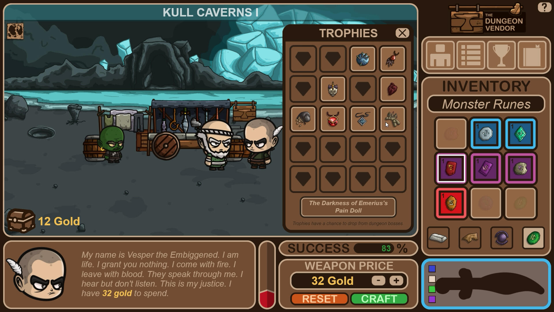 Screenshot of The Dungeon Vendor