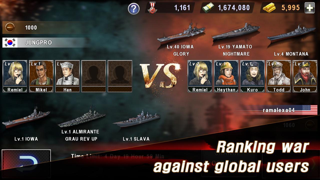 WARSHIP BATTLE:3D World War II Game Screenshot